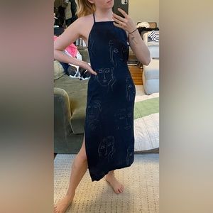 Paloma Wool Linen Faces Dress - XS